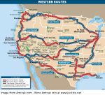 Amtrak Western Routes